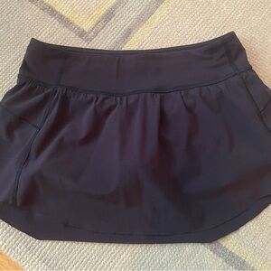 Lululemon Breeze By Skirt Skort Navy Blue Size 4